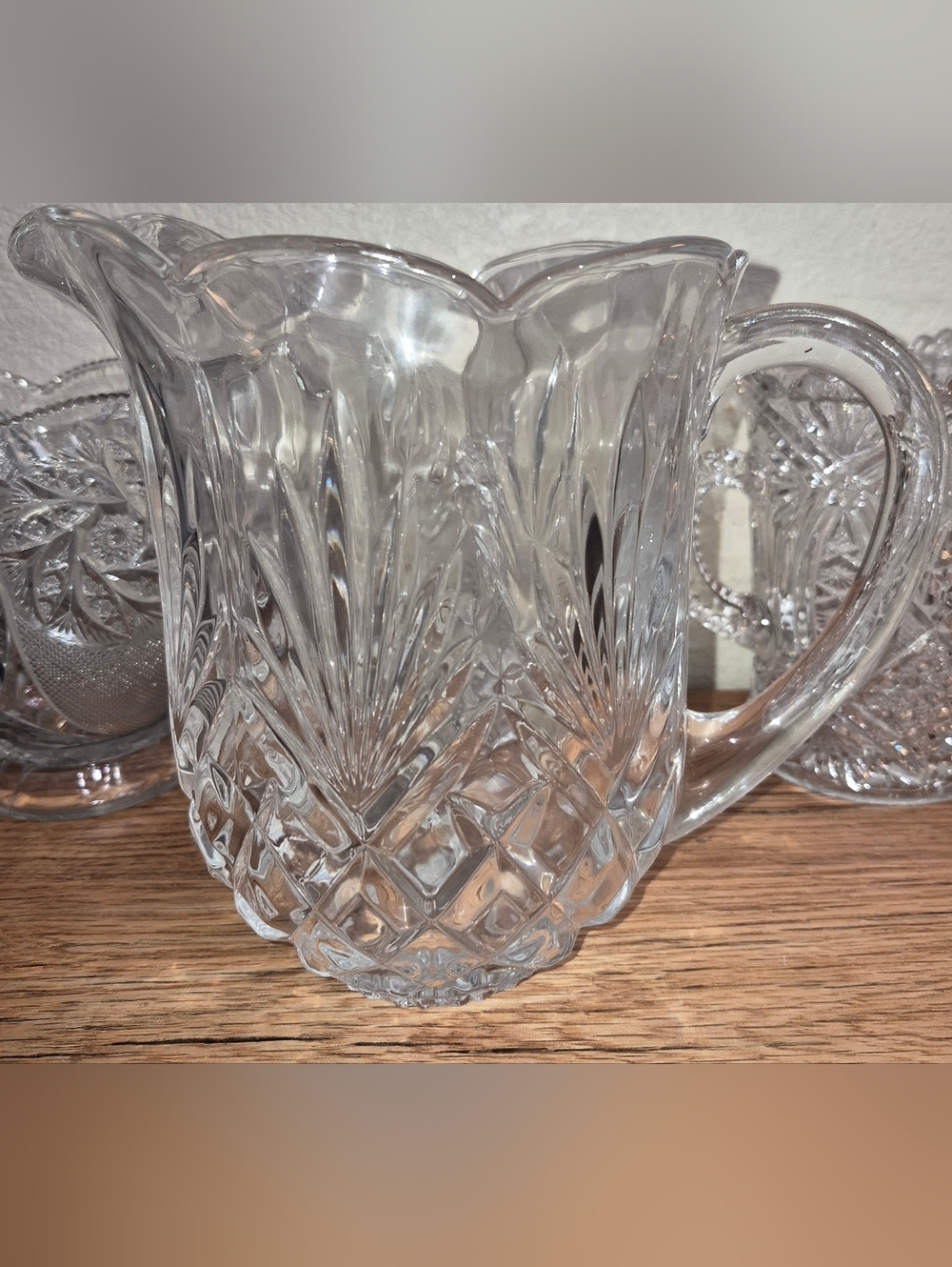 Godinger Shannon Dublin Crystal 46-Ounce Water Pitcher, 8 Inches Tall